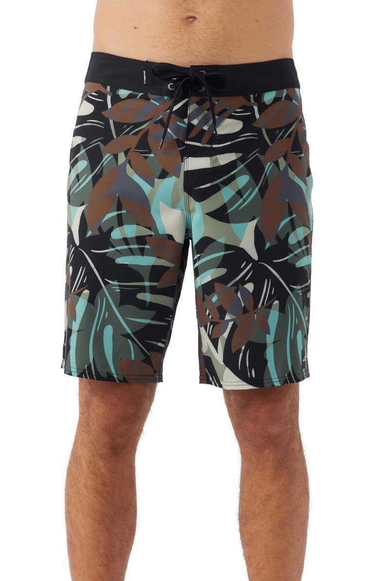 O'Neill Hyperfreak Mysto Board Shorts, Main, color, Medium Brown