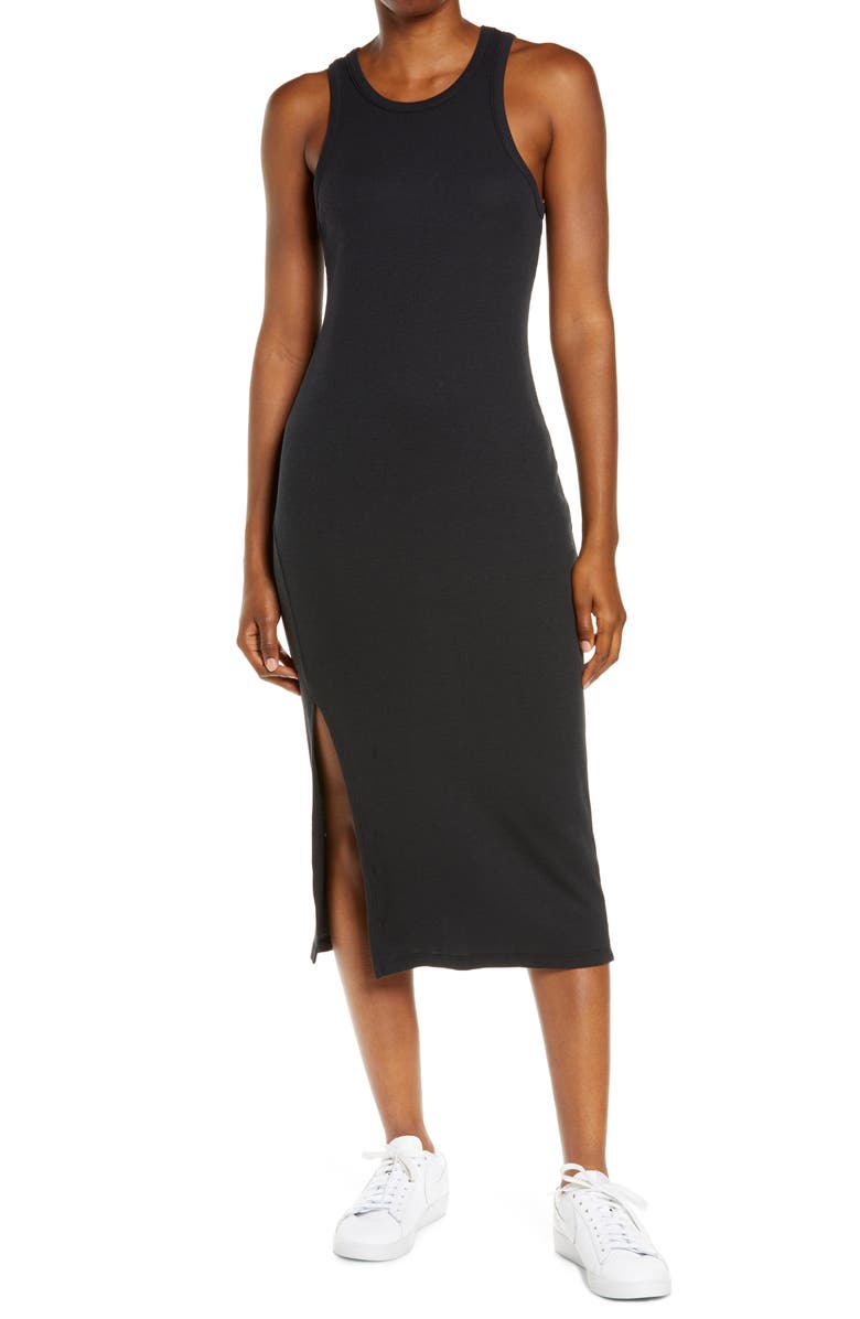 Beyond Yoga Ease Into It Midi Tank Dress, Main, color,