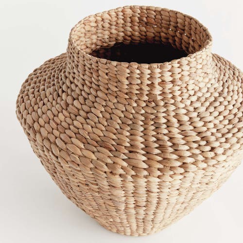 Napa Home & Garden Water Hyacinth Urn In Brown