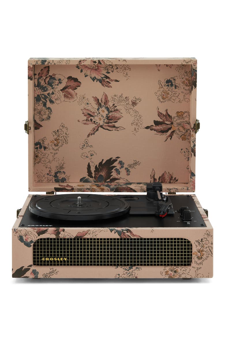 Voyager Bluetooth® Record Player, Main, color, FLORAL