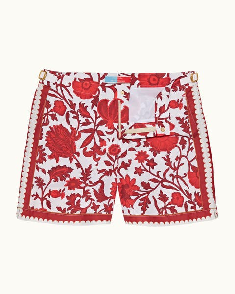 Bulldog Exclusive-Print Swim Shorts