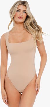 Popilush Shapewear Cloudsense Sleeveless Square Neck Bodysuit