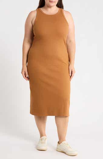 Ribbed Tank Dress