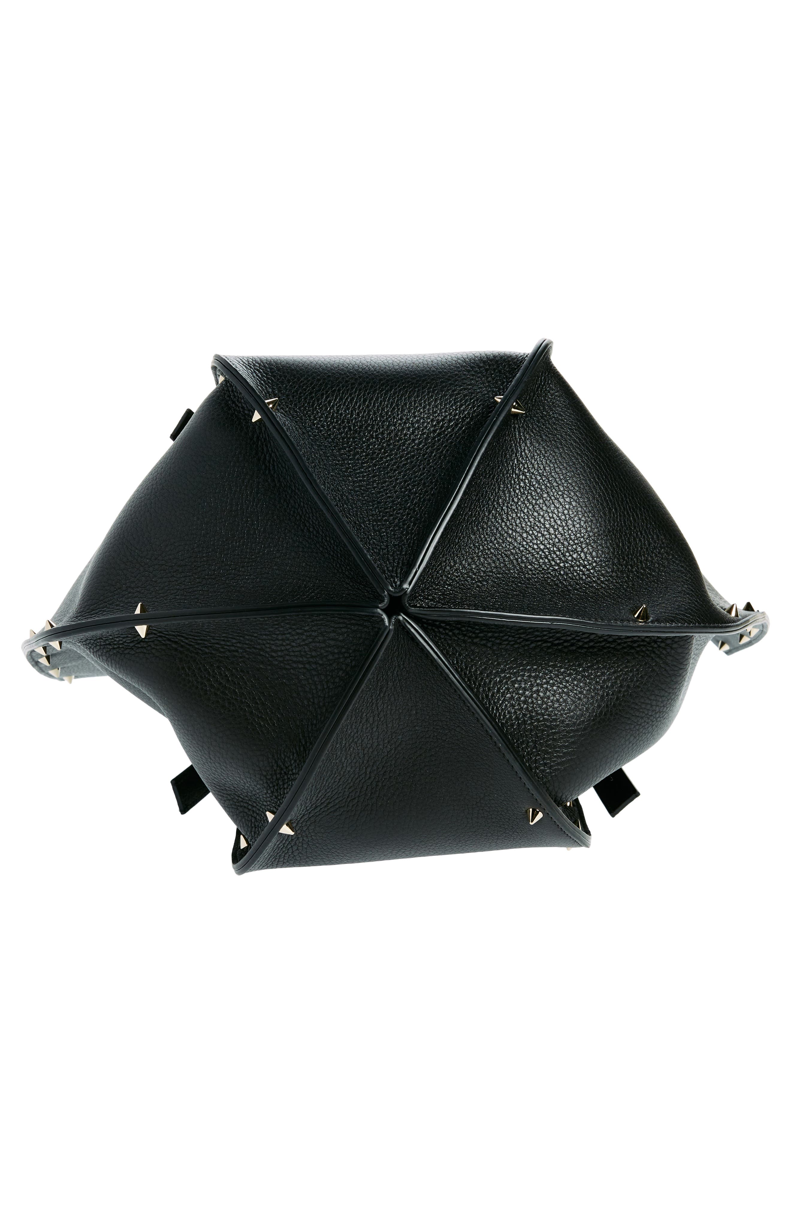 Chloé Carmela Spike Stud Leather Tote, Alternate, color, 