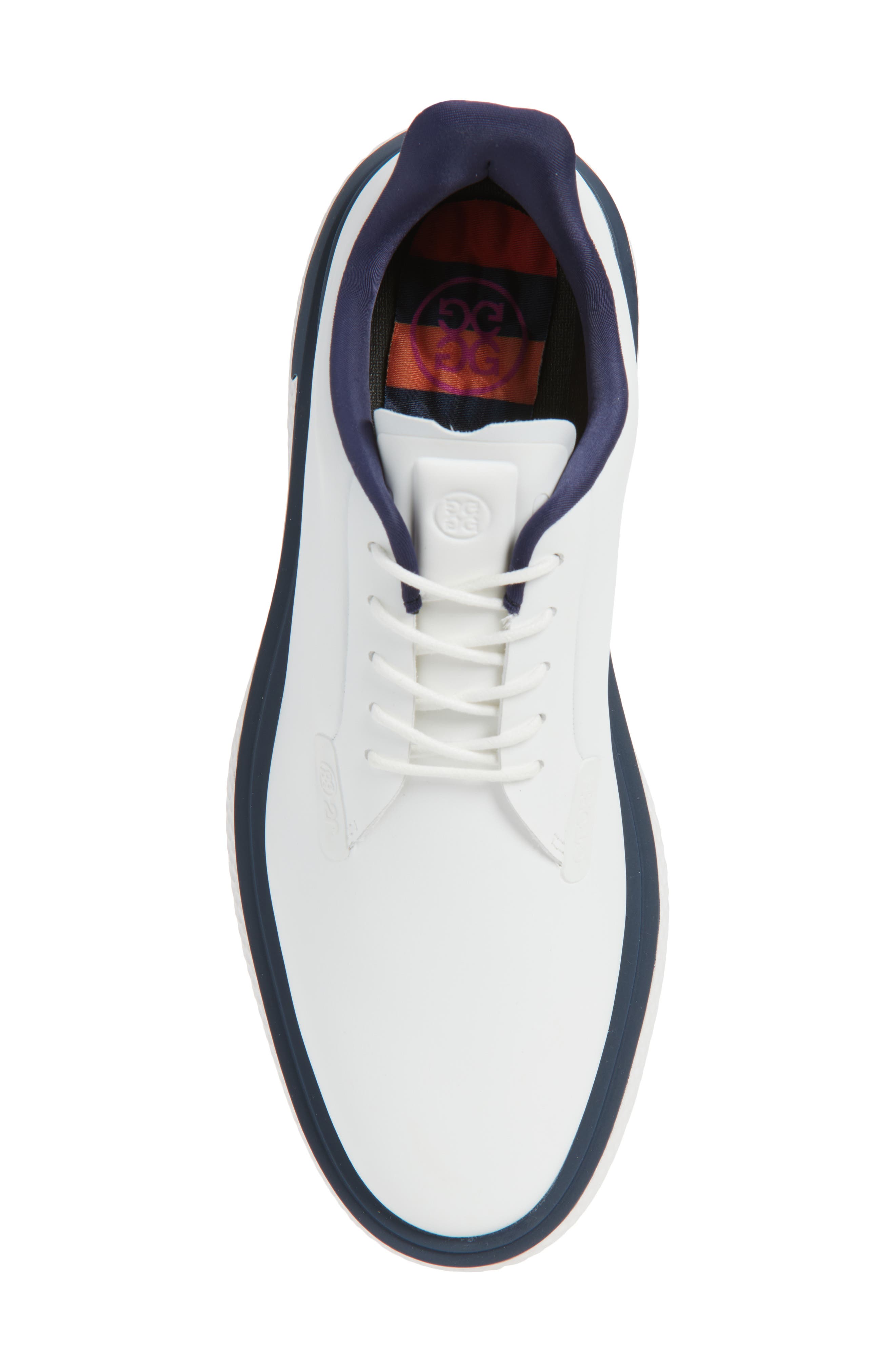 G/FORE Gallivan2R Waterproof Golf Shoe, Alternate, color, Snow/ Twilight