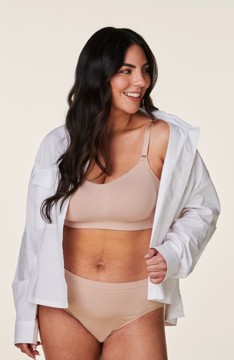 Bravado Designs Balconette Wireless Everyday Bra, Alternate, color, Cameo