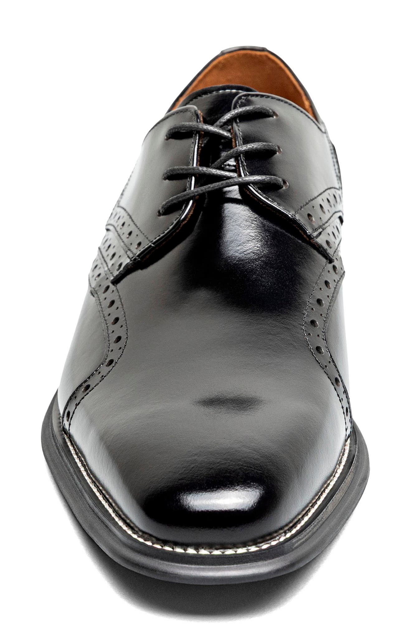 Alexander Plain Toe Oxford, Alternate, color, BLACK