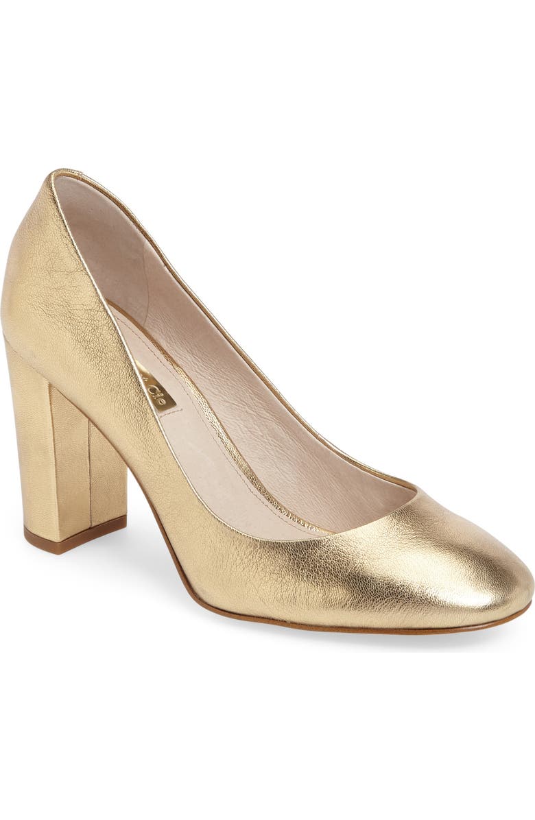 Louise et Cie Jianna Stacked Heel Pump, Main, color,