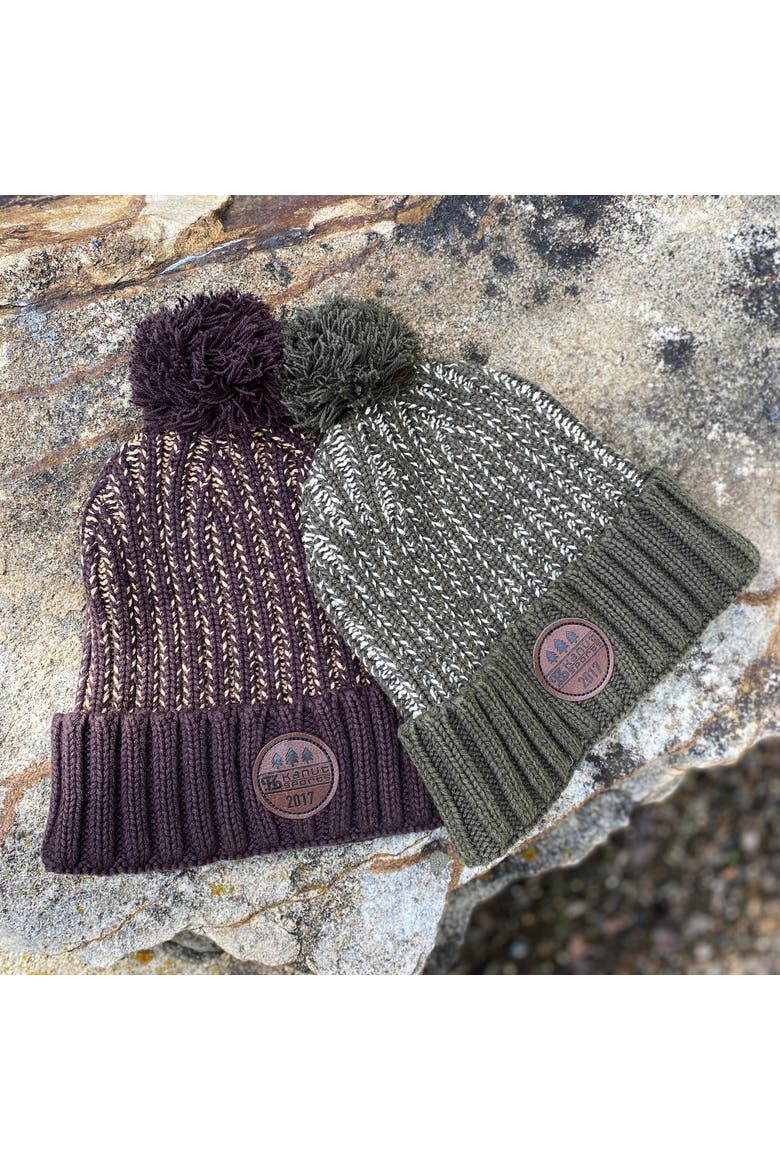 Mission Women's Cable Knit Beanie, Alternate, color, Brown/Khaki