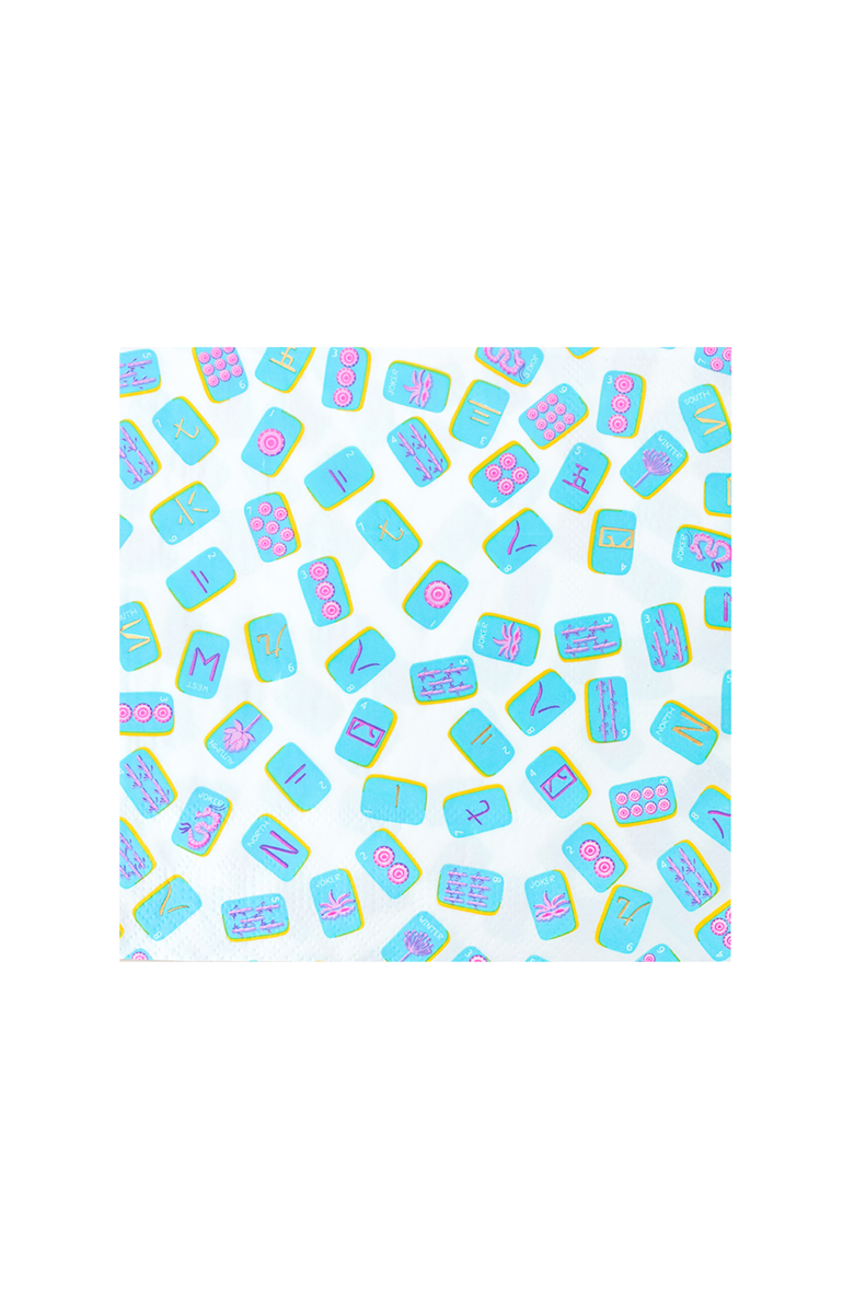 Jollity & Co. Mahjong Large Napkins, Main, color, Assorted Pre-Pack