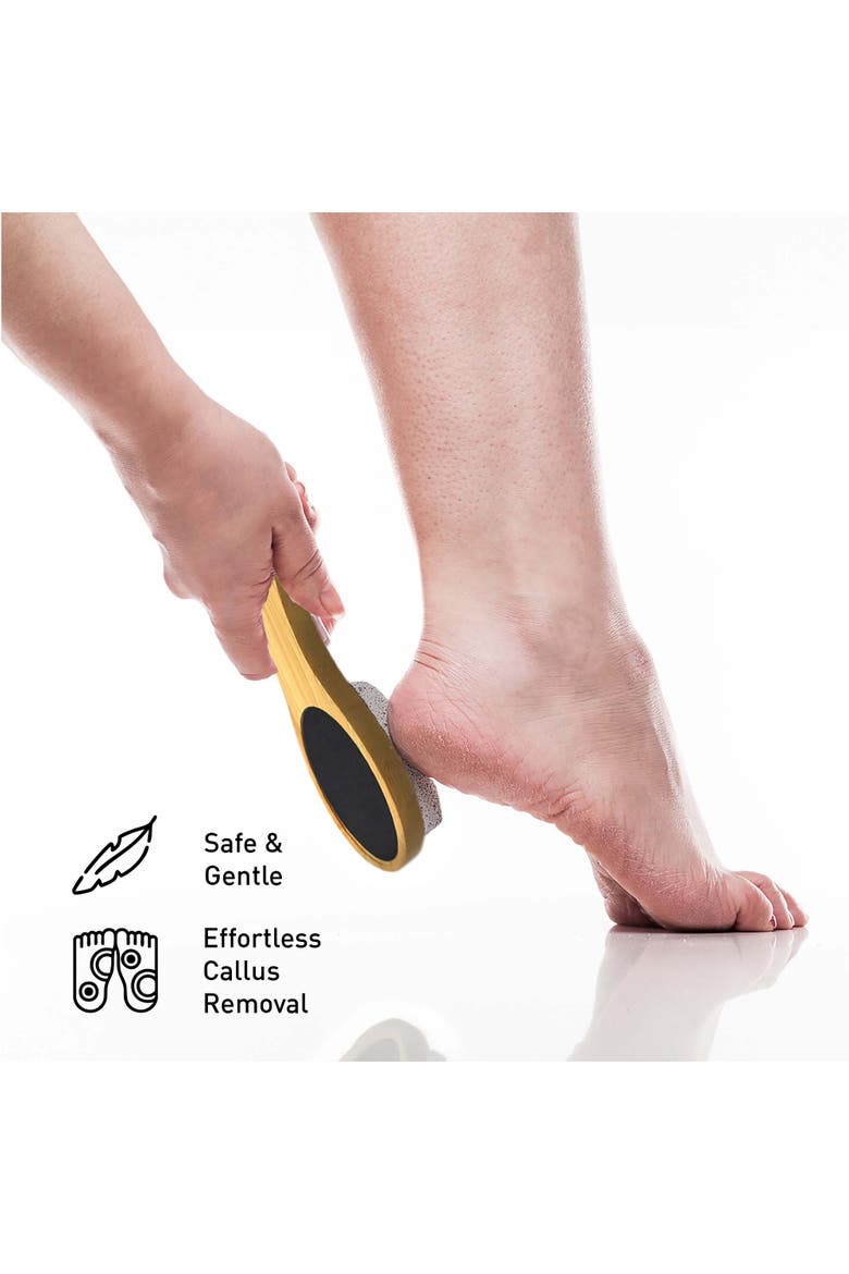 Wood Massager, Foot Scrubber, Brush & Mist Spray, Alternate, color, Beige