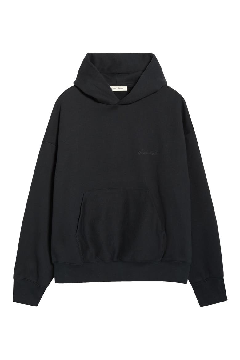 Classic Cotton Blend Hoodie, Alternate, color, VINTAGE BLACK