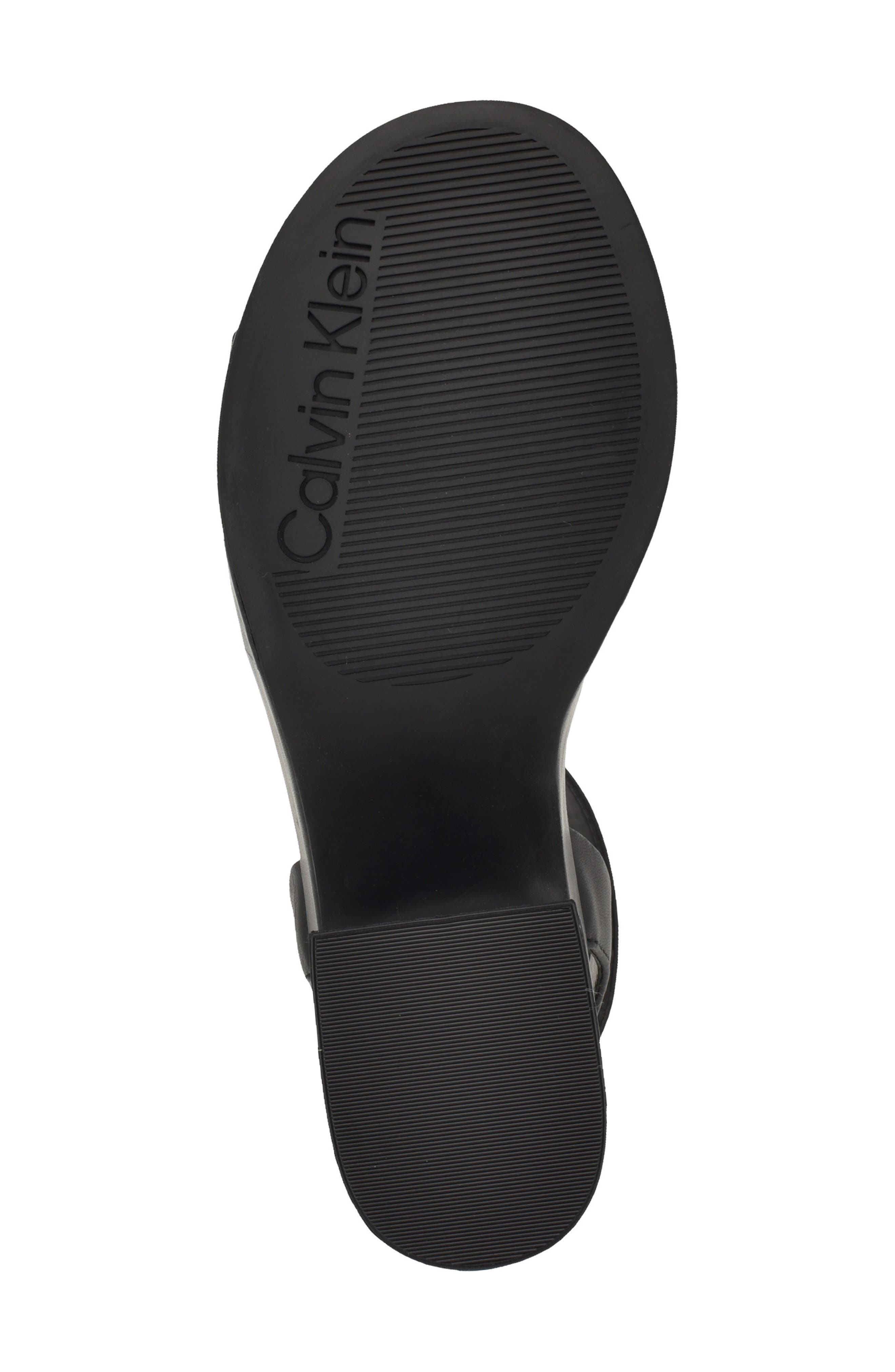 Calvin Klein Summer Ankle Strap Platform Sandal, Alternate, color, 