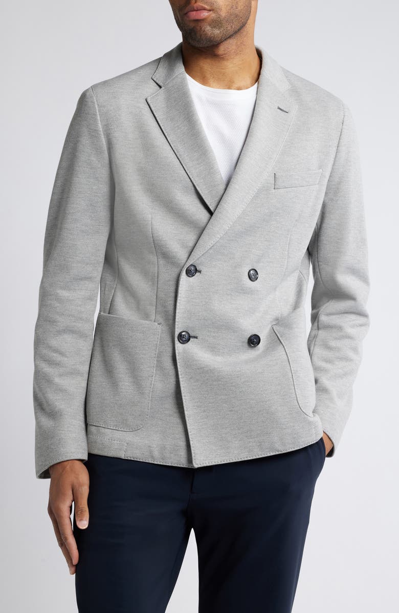 BOSS Hanry Heathered Knit Sport Coat, Main, color,
