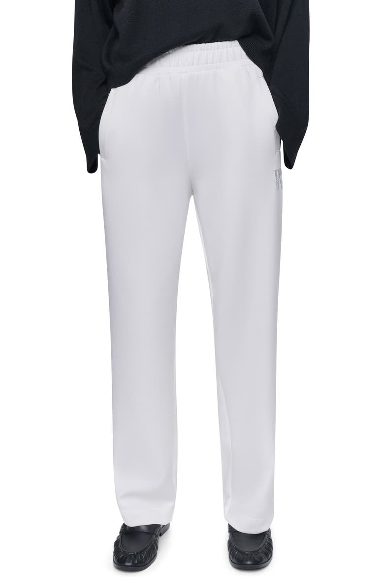 Scuba Logo Pants, Main, color, IVORY