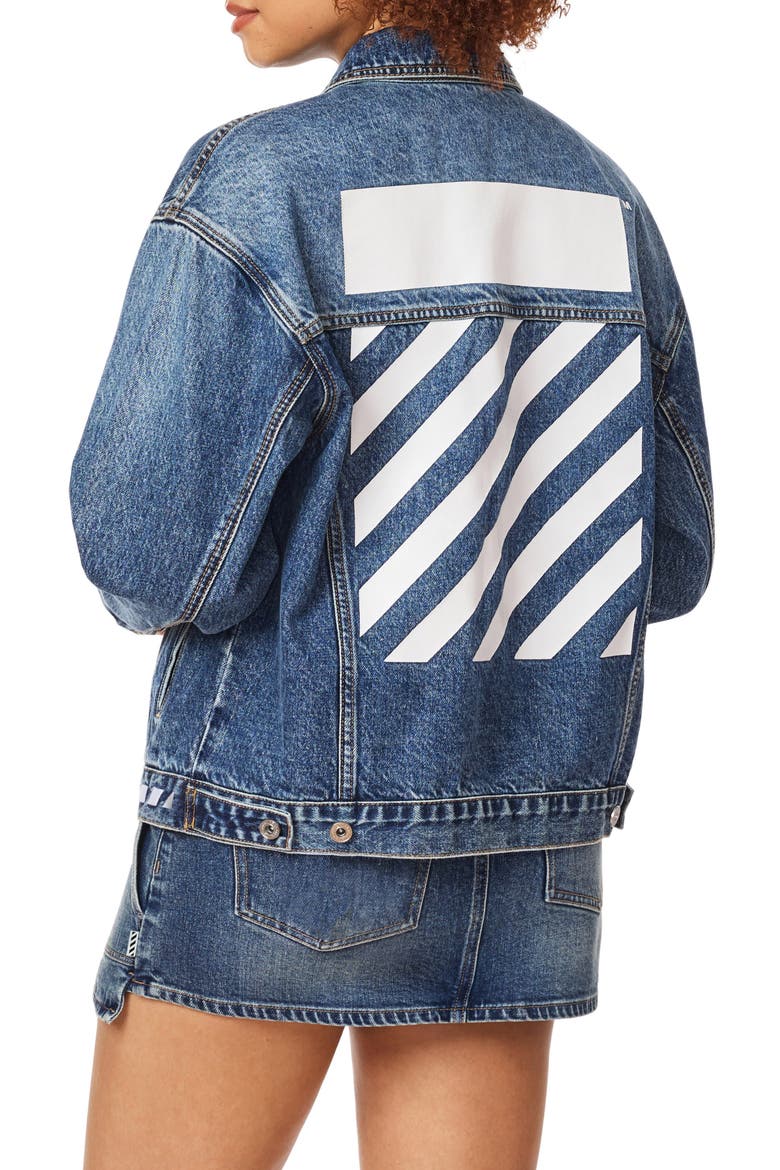 Relaxed Denim Jacket, Alternate, color, NOLITA