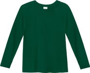 City Threads USA-Made Boys Super-Soft 100% Organic Cotton Raglan Long Sleeve Tee