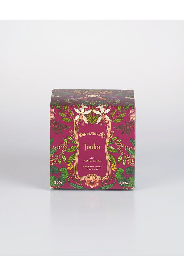 Tonka Scented Candle, Alternate, color, Clear