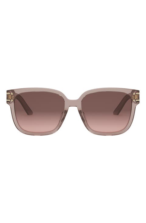 'DiorSignature S7F 58mm Square Sunglasses