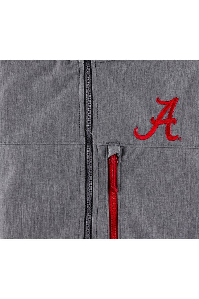 Men's Columbia Gray Alabama Crimson Tide Ascender II Full-Zip Jacket, Alternate, color, Gray