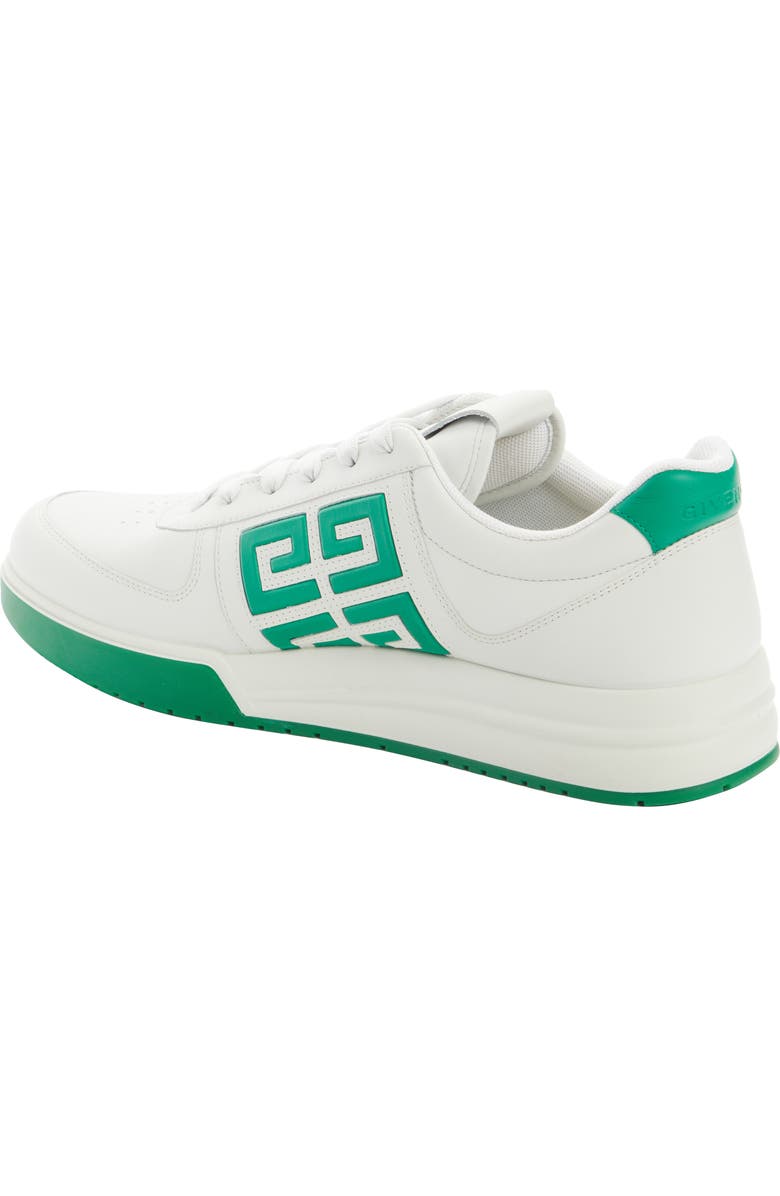 Givenchy G4 Low Top Sneaker, Alternate, color, White/ Green