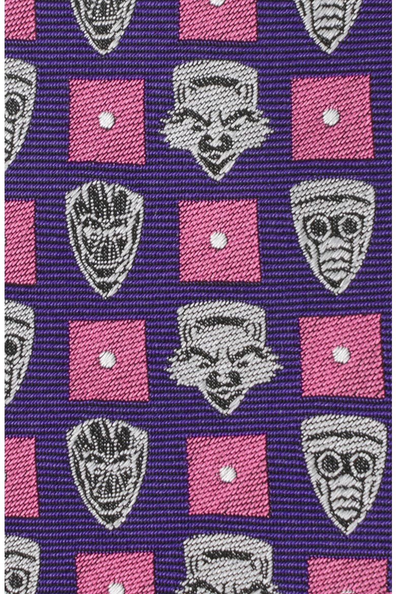 Guardians of the Galaxy Silk Blend Tie, Alternate, color, PURPLE