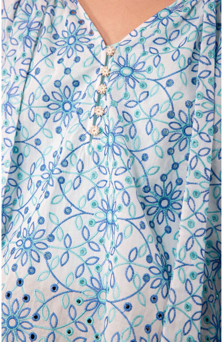 Hale Bob Arianna Eyelet Top, Alternate, color,