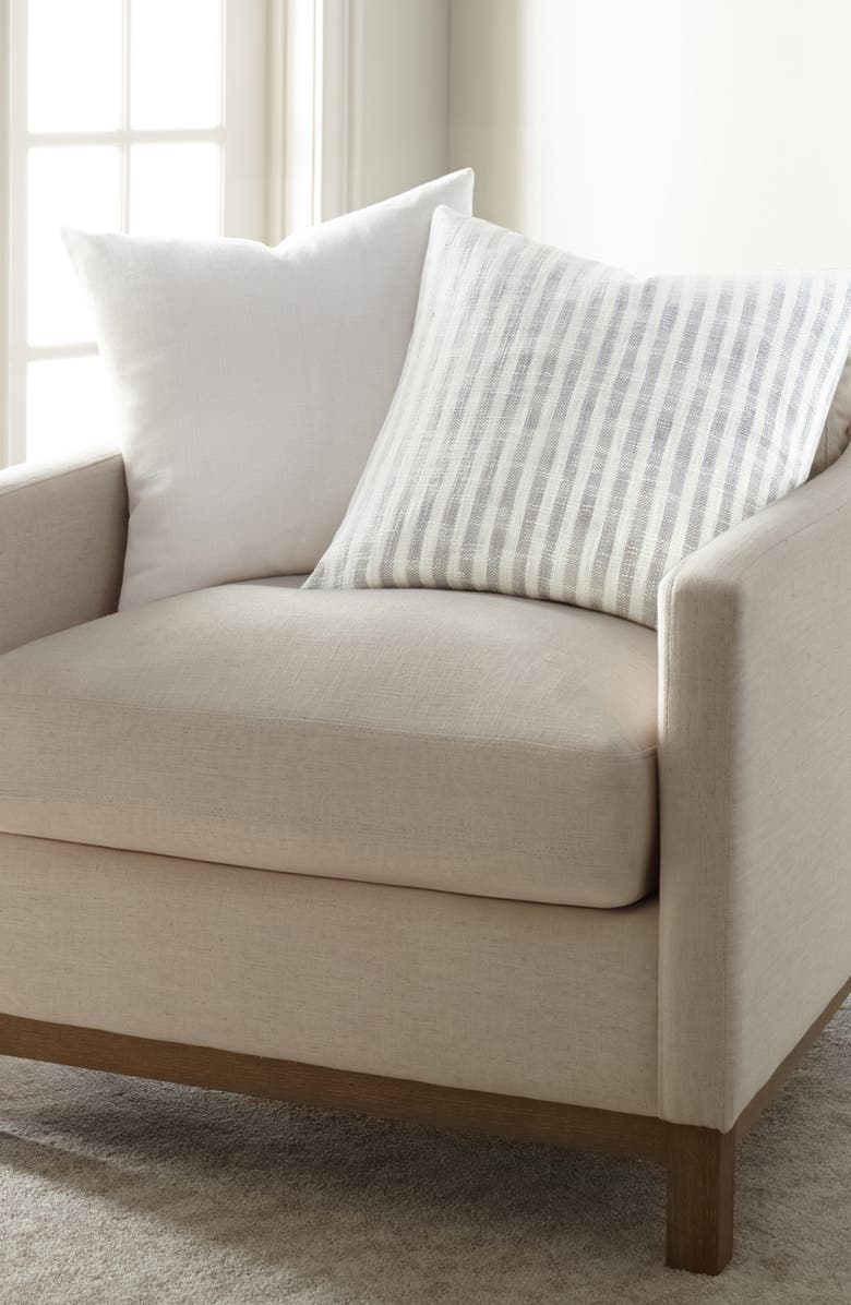 HOMESPUN Assorted 2-Pack Accent Pillows, Alternate, color, Stripe/Gray