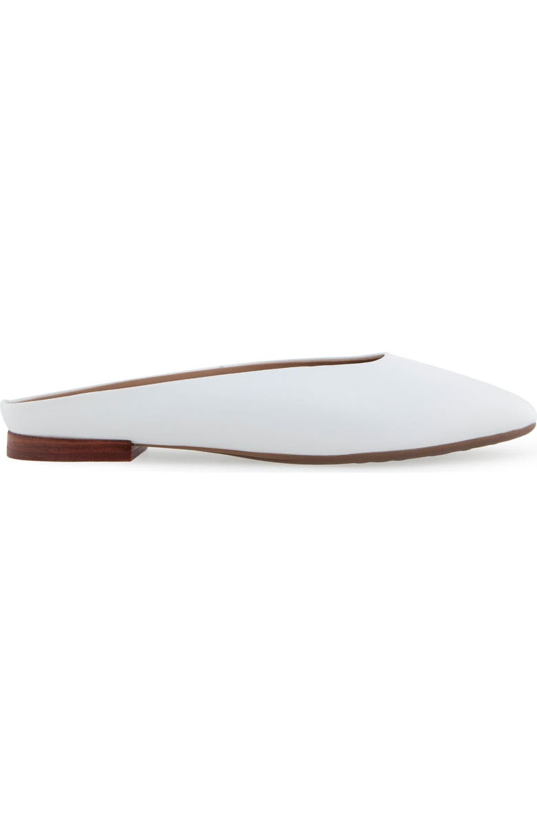 Aerosoles Amara Mule, Alternate, color, Bright White Shiny Leather