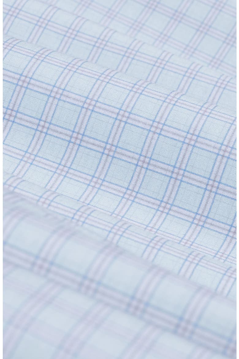 James OoohCotton® Graph Check Print Button-Up Shirt, Alternate, color, SEAFOAM