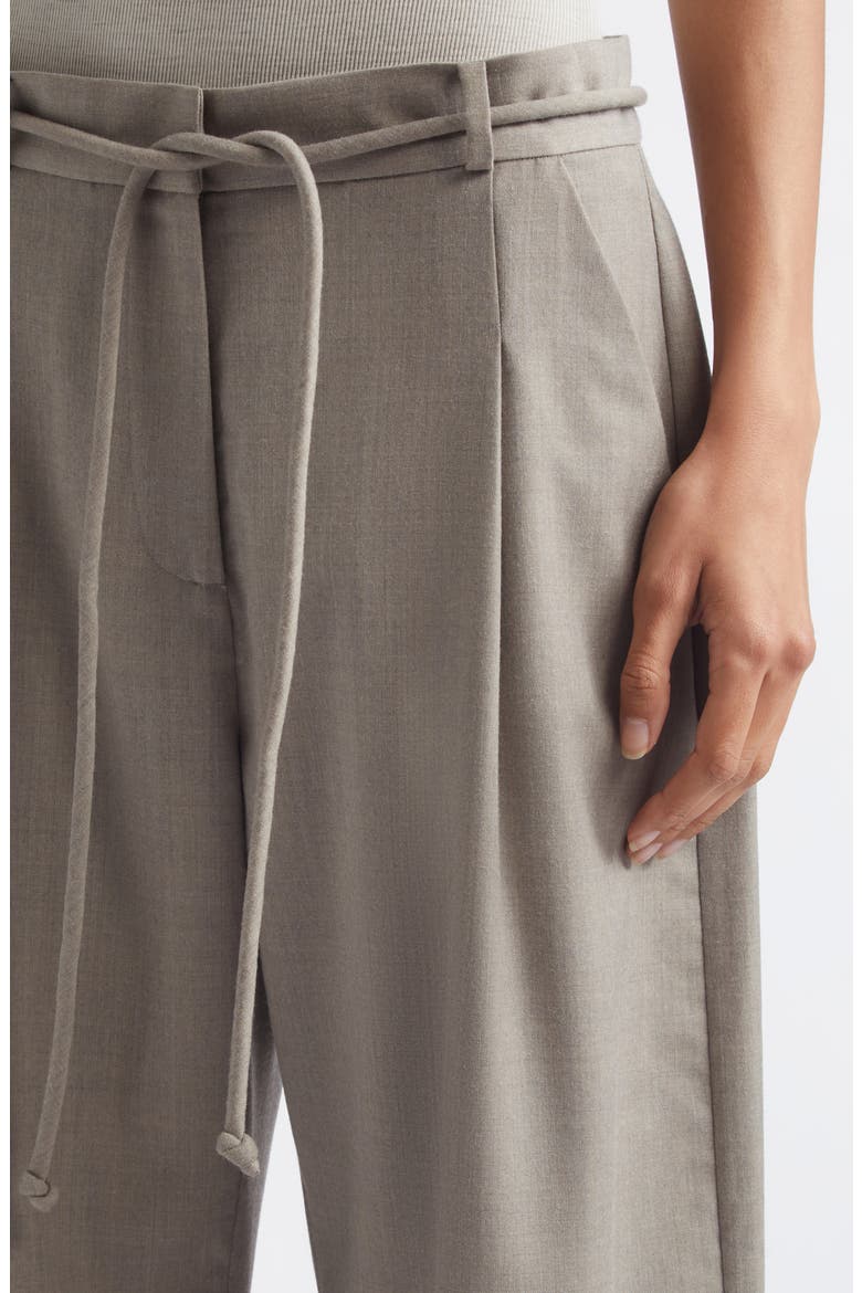 Tailored Barrel Pants, Alternate, color, LIGHT TAUPE