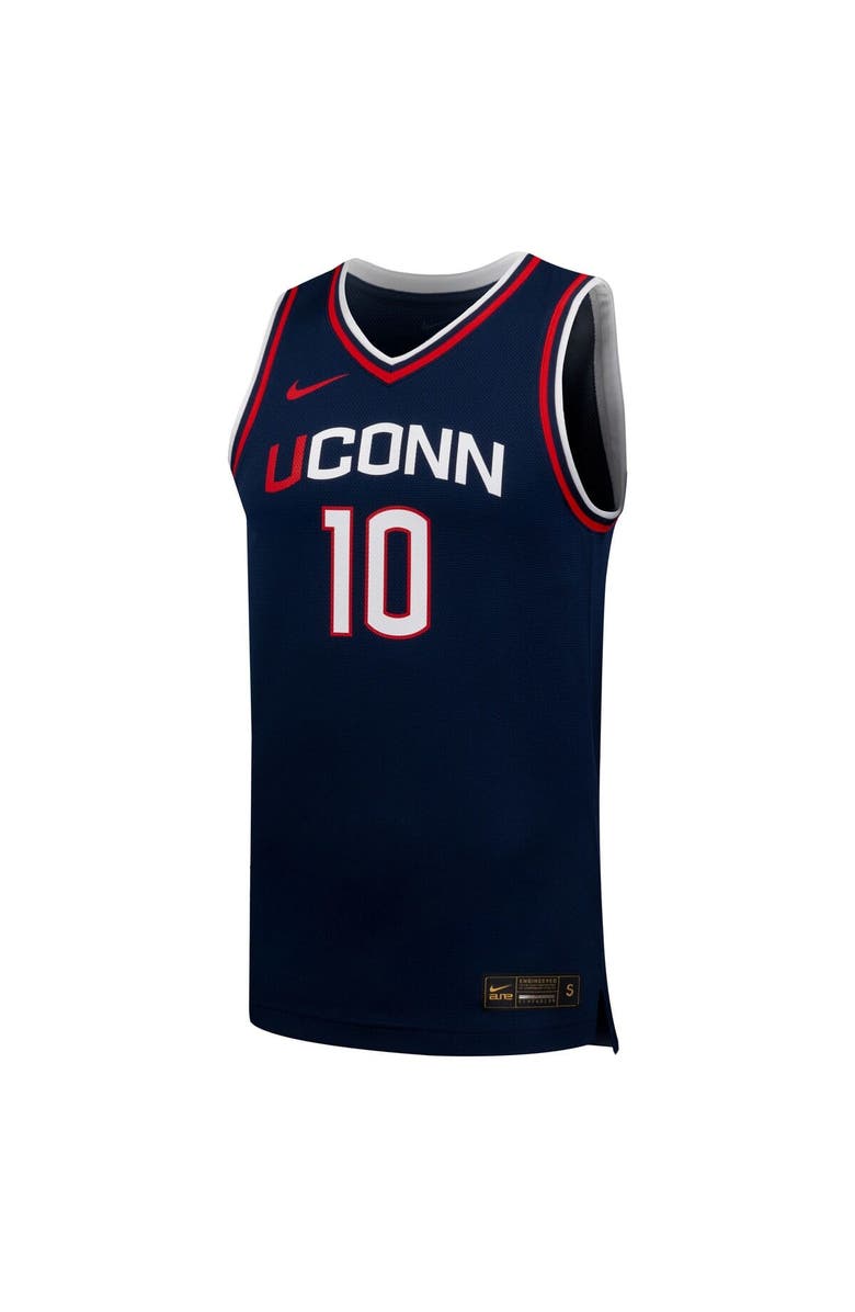 Nike Unisex Nike #10 Navy UConn Huskies Replica Basketball Jersey, Alternate, color, Navy