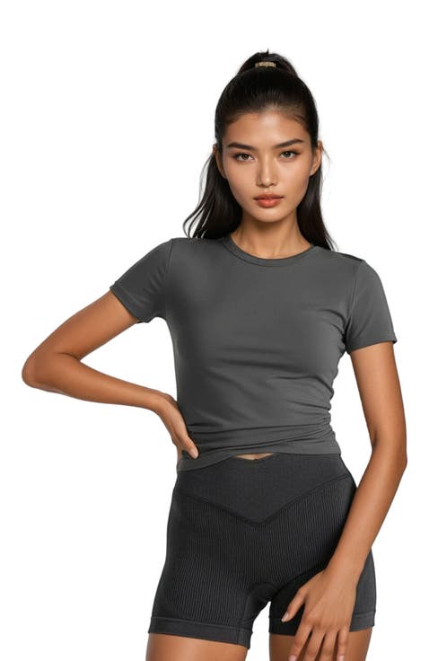 Tee with Built In Bra