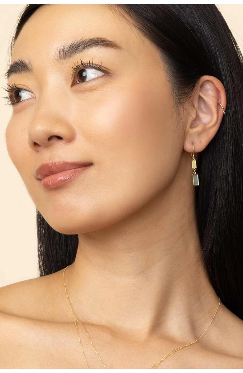 Oradina 14K Yellow Gold With A Twist Ear Cuff, Alternate, color, Yellow Gold