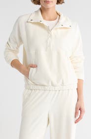 YOGALICIOUS Double Butter Santa Monica Pullover