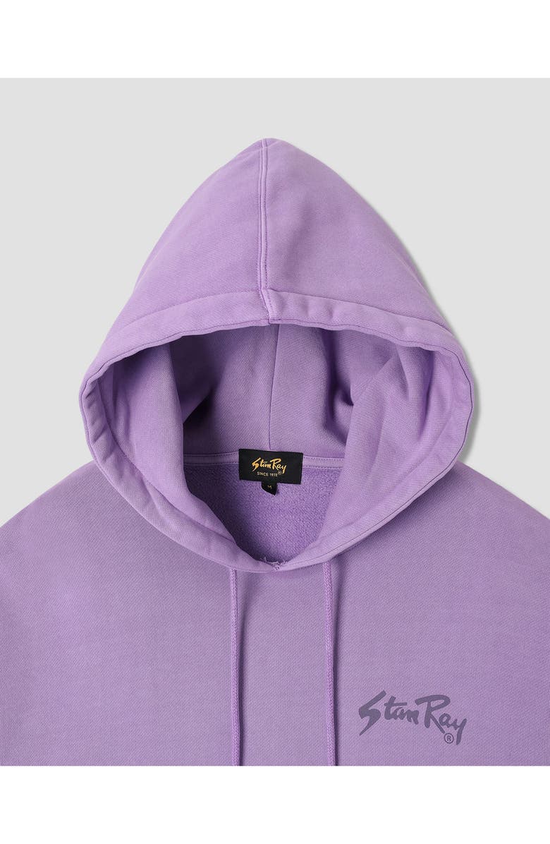 STAN RAY OG Logo Zip Graphic Hoodie, Alternate, color, Washed Lavendar