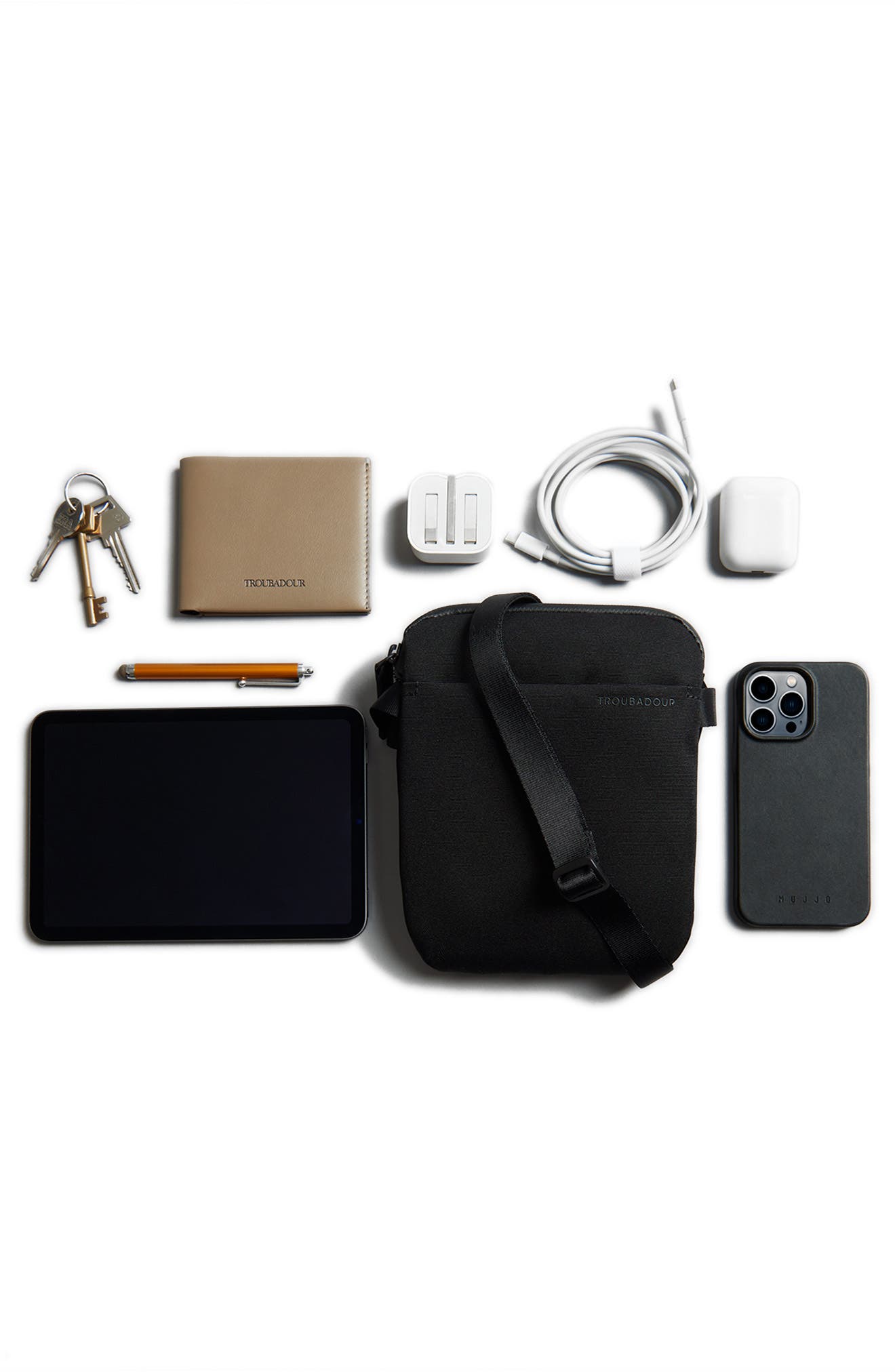 Troubadour Compact Messenger Bag, Alternate, color, 