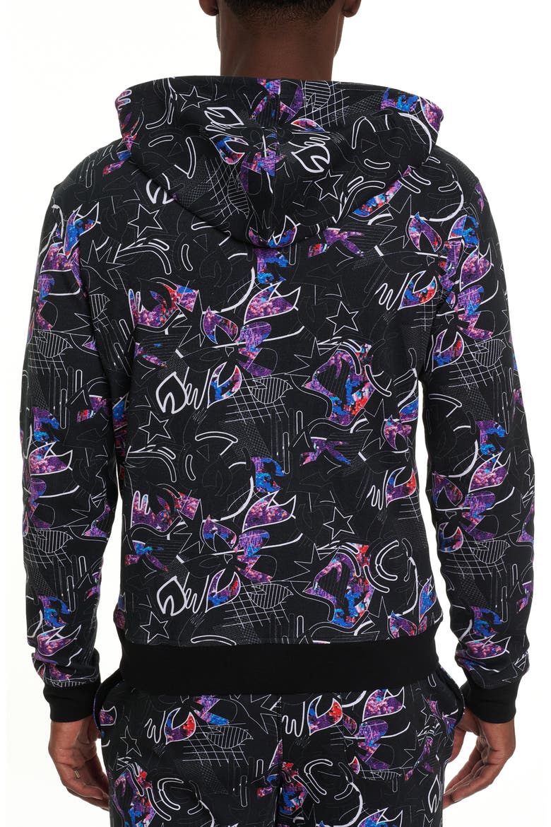 Gamma Rays Zip Hoodie, Alternate, color, MULTI