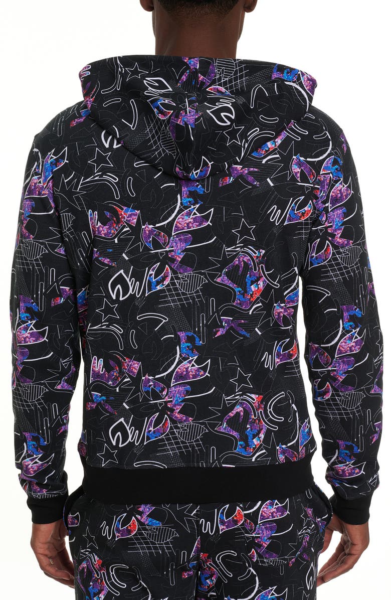Robert Graham Gamma Rays Zip Hoodie, Alternate, color, 