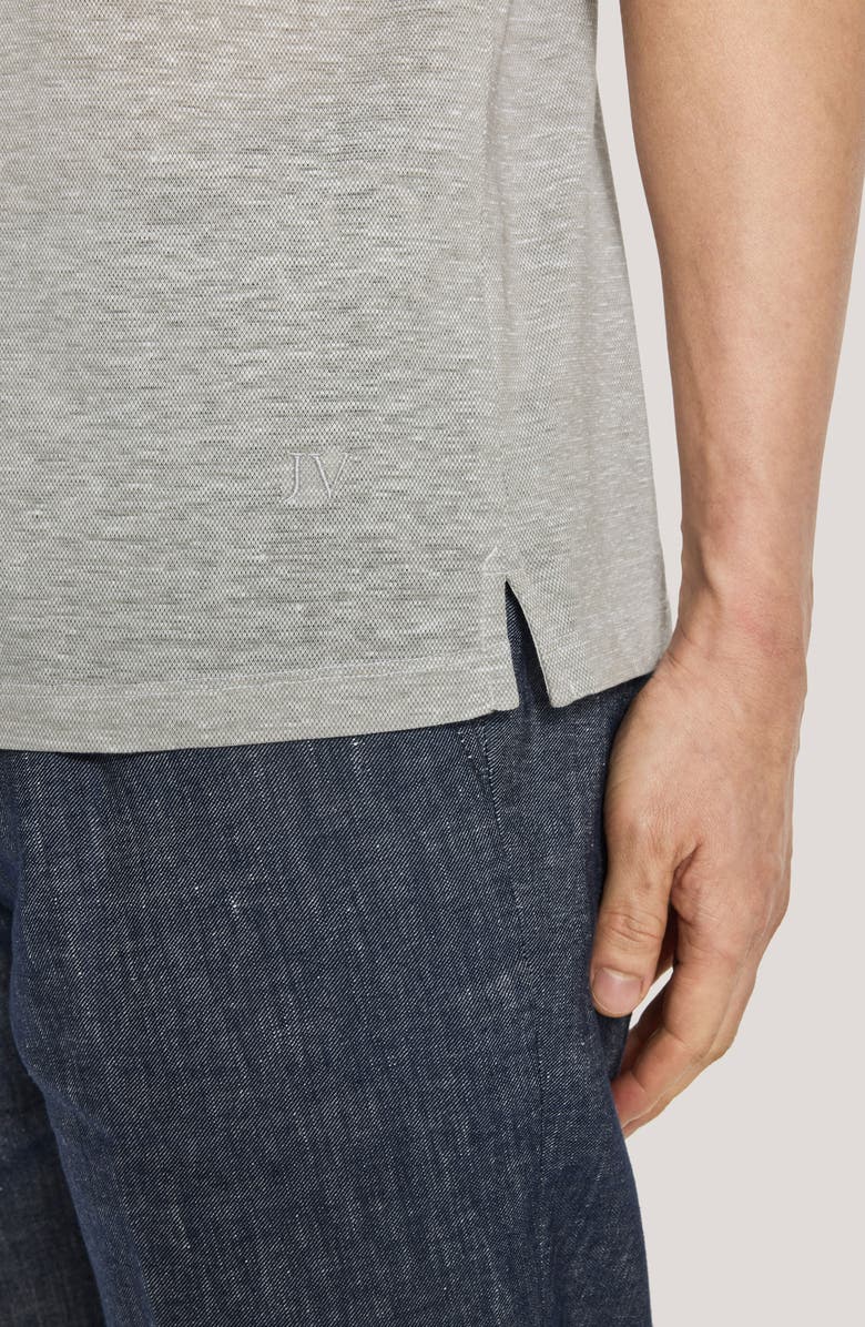 Jack Victor Davis Cotton & Linen Polo, Alternate, color, 