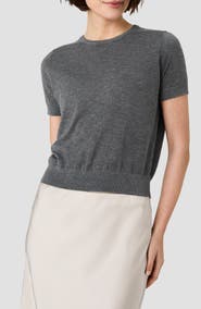 French Connection Nola Short Sleeve Sweater