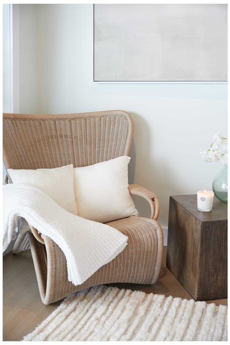 CozyChic™ Rib Throw Blanket, Alternate, color, WHITE