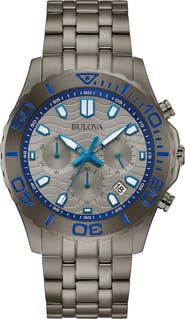 BULOVA Chronograph Bracelet Watch, 42mm
