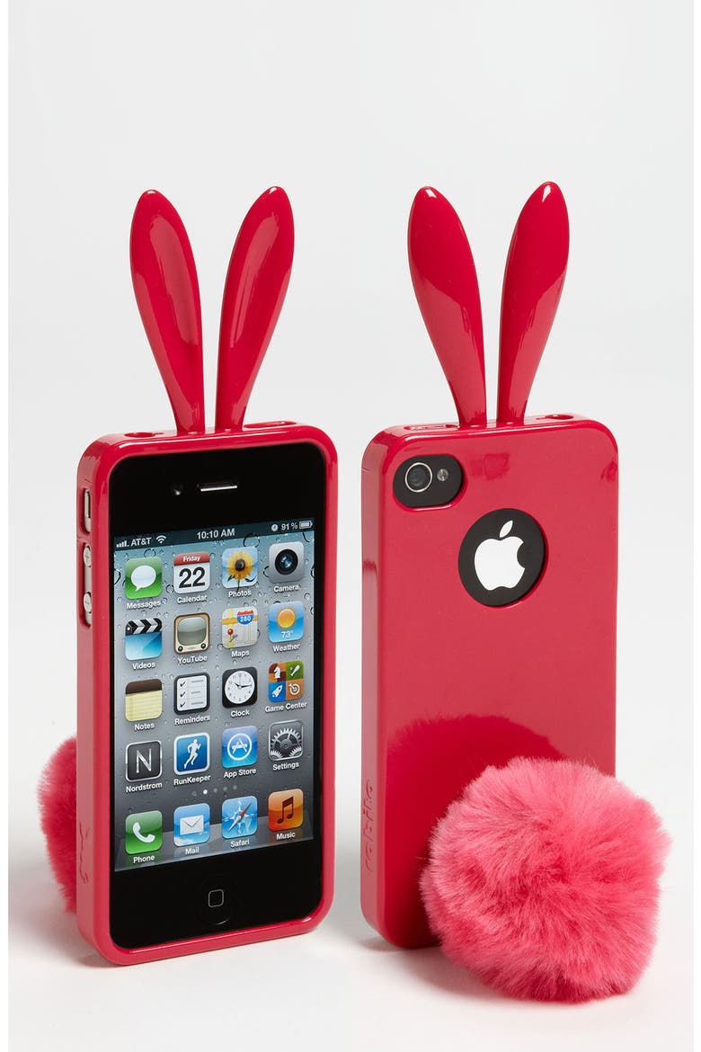 iPhone 4 & 4S Case, Main, color, HOT PINK
