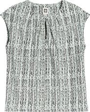 Anne Klein Pleated Sleeveless Top