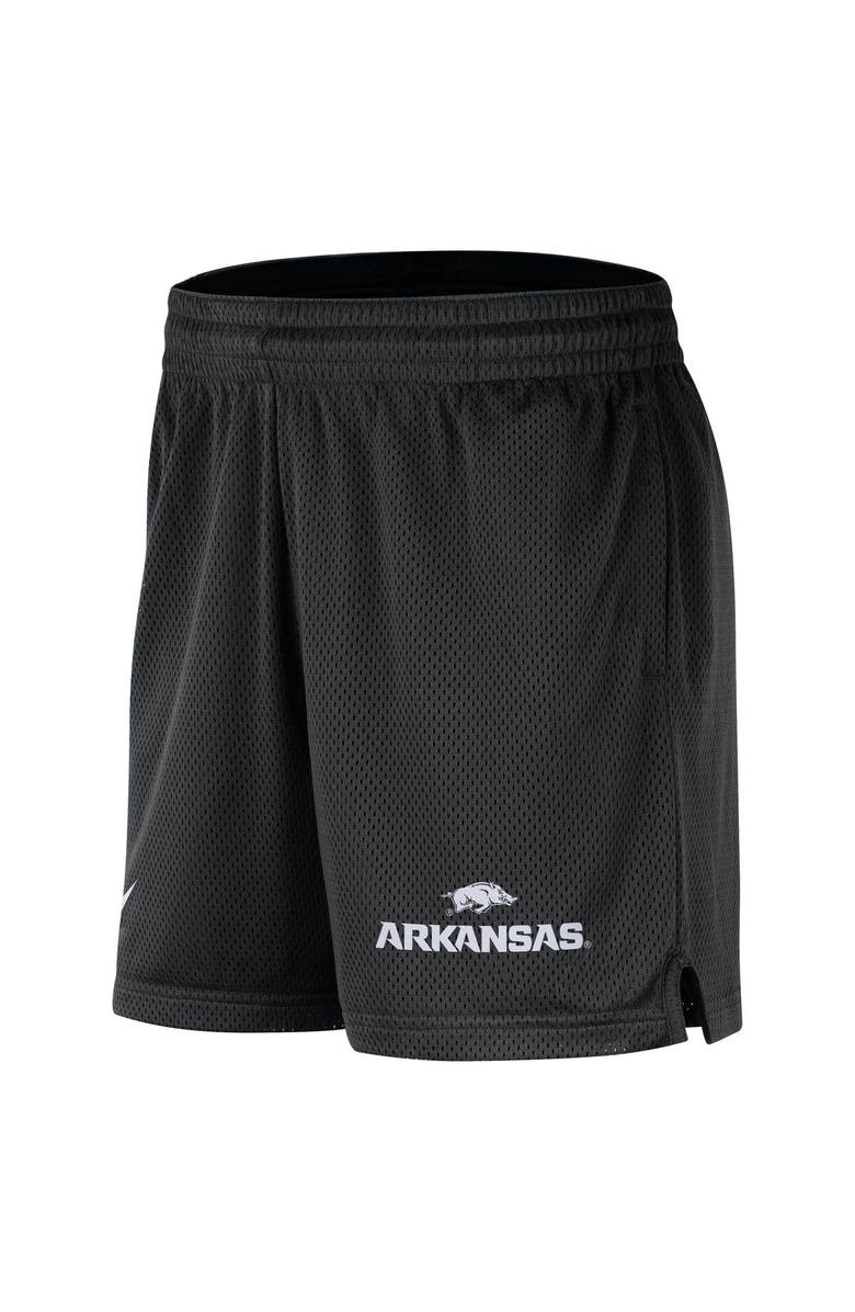 Nike Men's Nike Black Arkansas Razorbacks Mesh Performance Shorts, Alternate, color, 