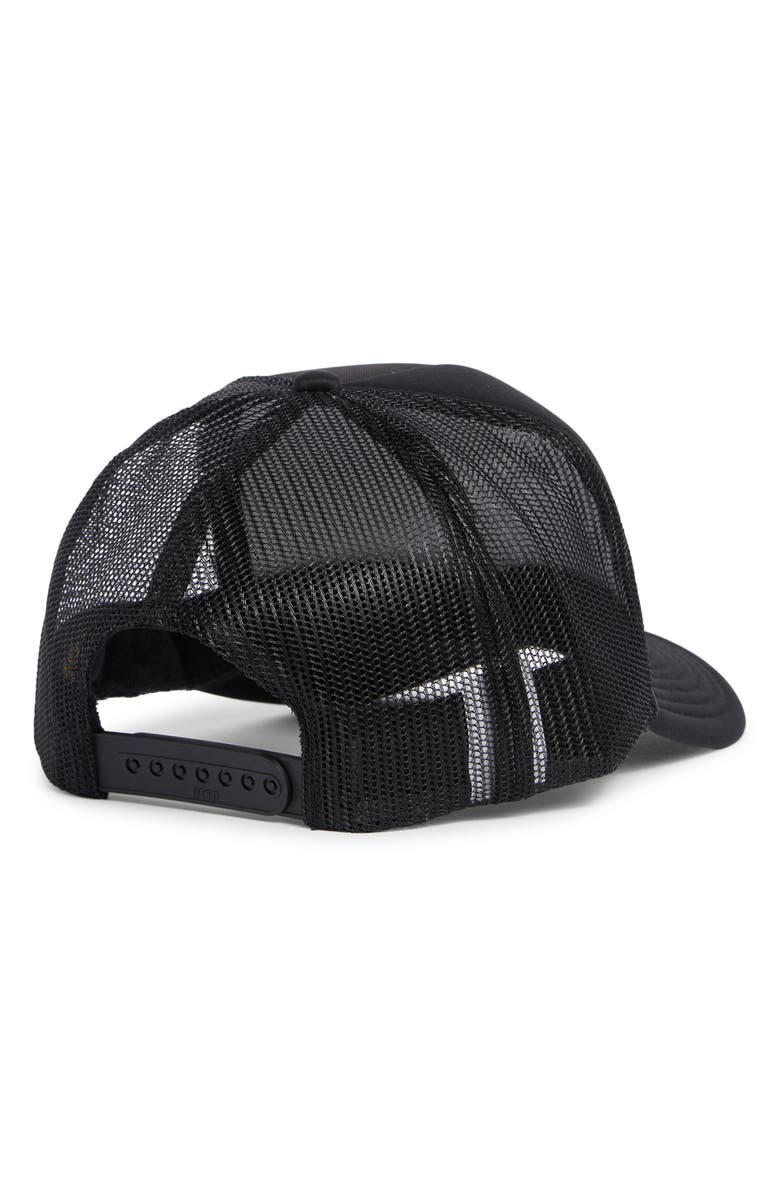 ONE OF THESE DAYS Lost Highway Trucker Hat, Alternate, color, Black
