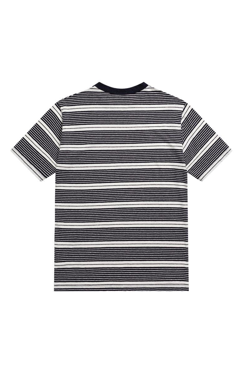 Norse Projects Johannes Stripe Cotton & Linen T-Shirt, Alternate, color, 
