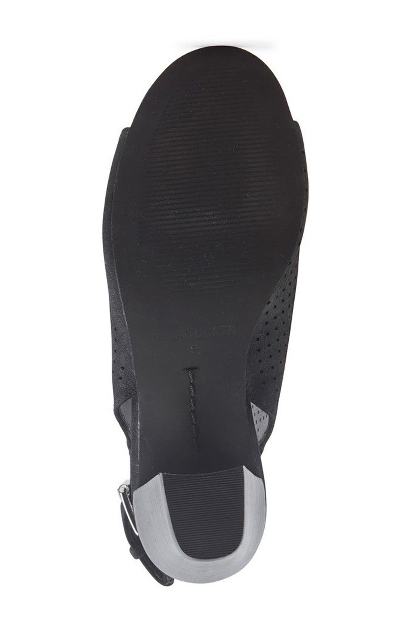 Adam Tucker by Me Too 'Meridia City' Perforated Slingback Peep Toe Sandal, Alternate, color, 