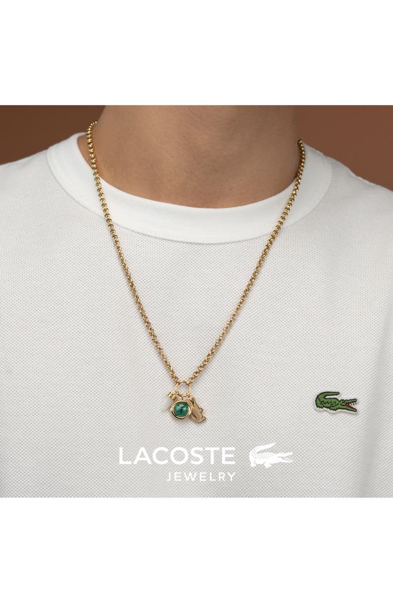 Lacoste Men's Umpire Pendant Necklace, Alternate, color,